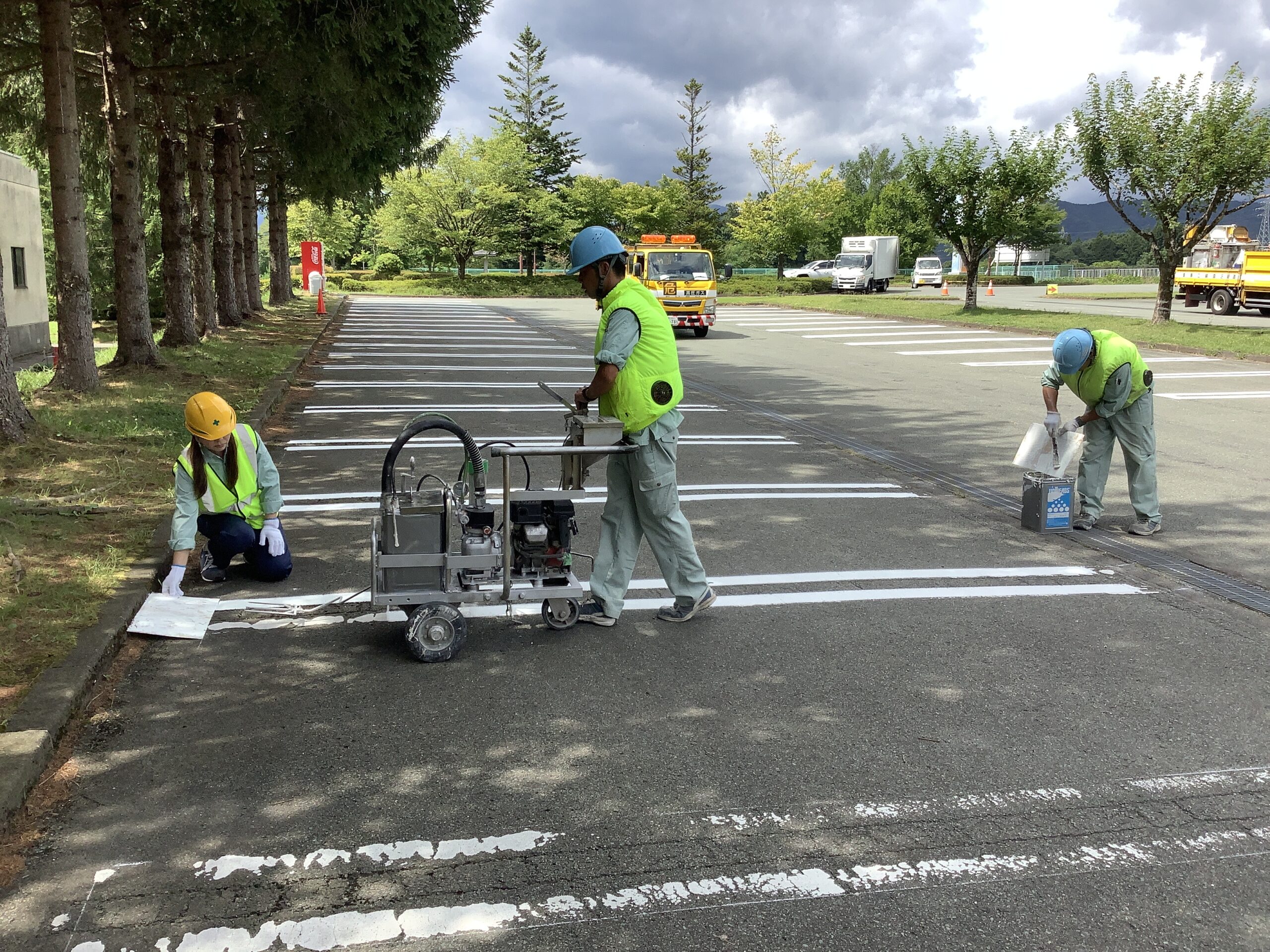 雫石町総合運動公園駐車場