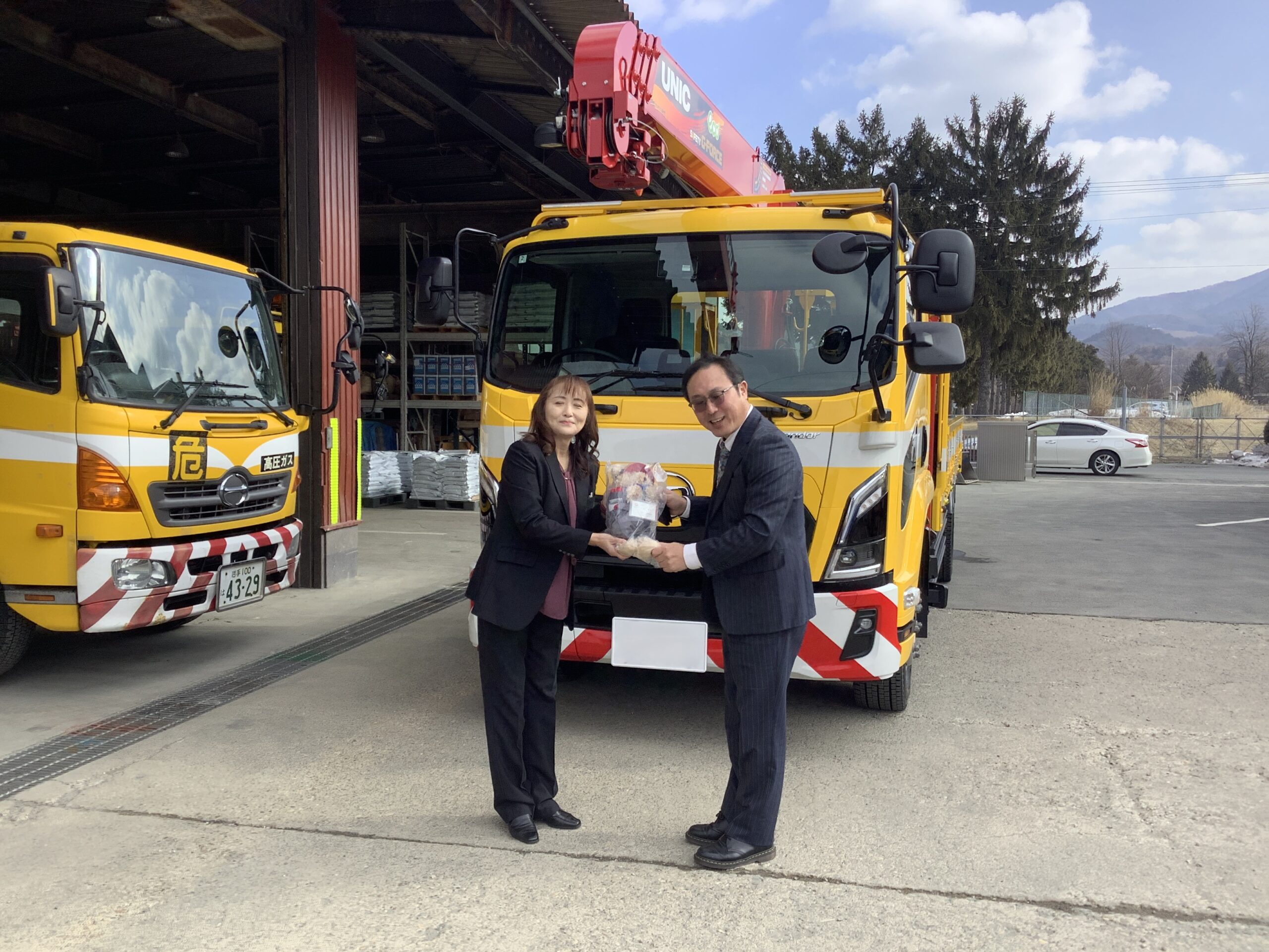 新しいユニック車が納車されました！🚚